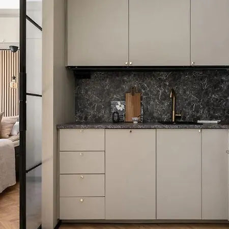 アパート Modernin Kaksio Keskustassa Autopaikalla *