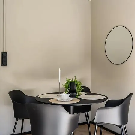 Apartmán Modernin Kaksio Keskustassa Autopaikalla Oulu