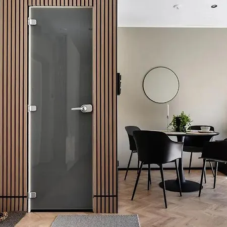 Modernin Kaksio Keskustassa Autopaikalla Apartment *