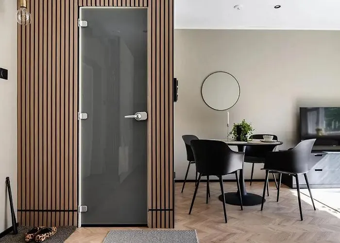 Modernin Kaksio Keskustassa Autopaikalla Appartement *